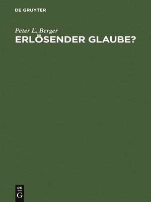 cover image of Erlösender Glaube?